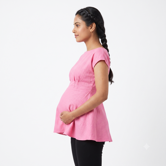 The Bloom Nursing Flow Top