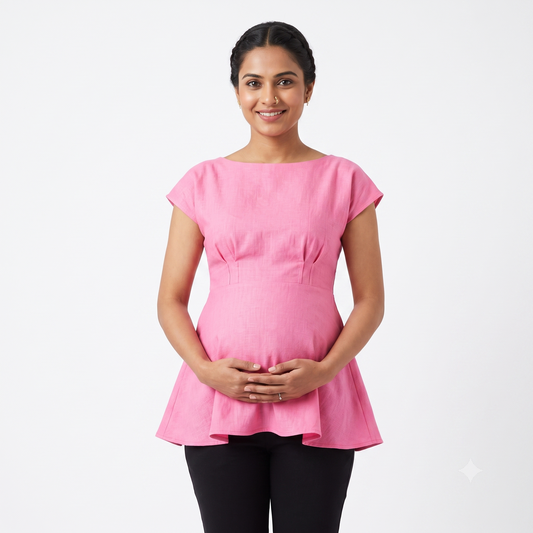 The Bloom Nursing Flow Top